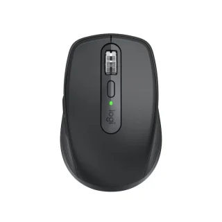 Logitech MX Anywhere 3S - Wired, Wireless, Bluetooth Wireless Laser Mouse, 8000 DPI, Gray color