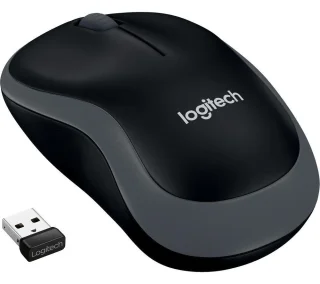 Logitech M185 - Wireless Laser Mouse, Black color