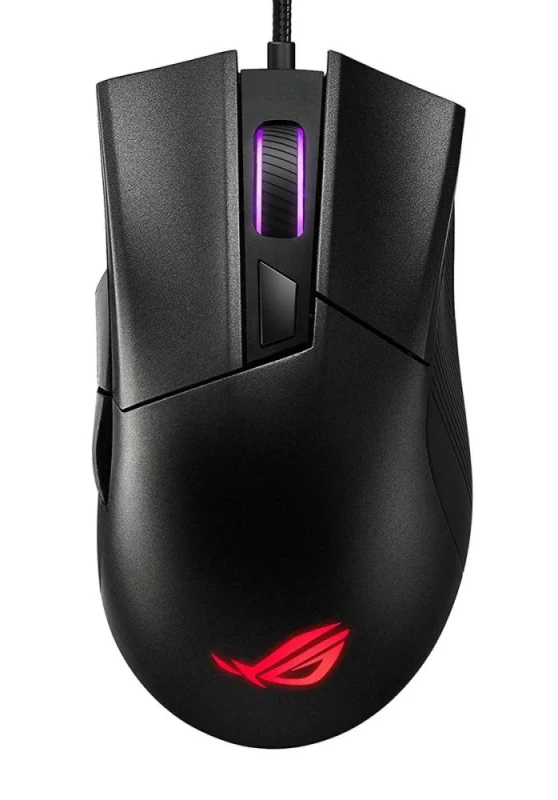 Asus ROG GLADIUS II CORE - Wired Optical Mouse, 6200 DPI, Black color - Featured Image