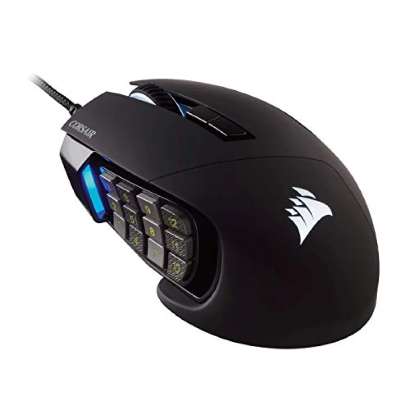 Corsair SCIMITAR PRO RGB - Wired Optical Mouse, 16000 DPI, Black color - Featured Image