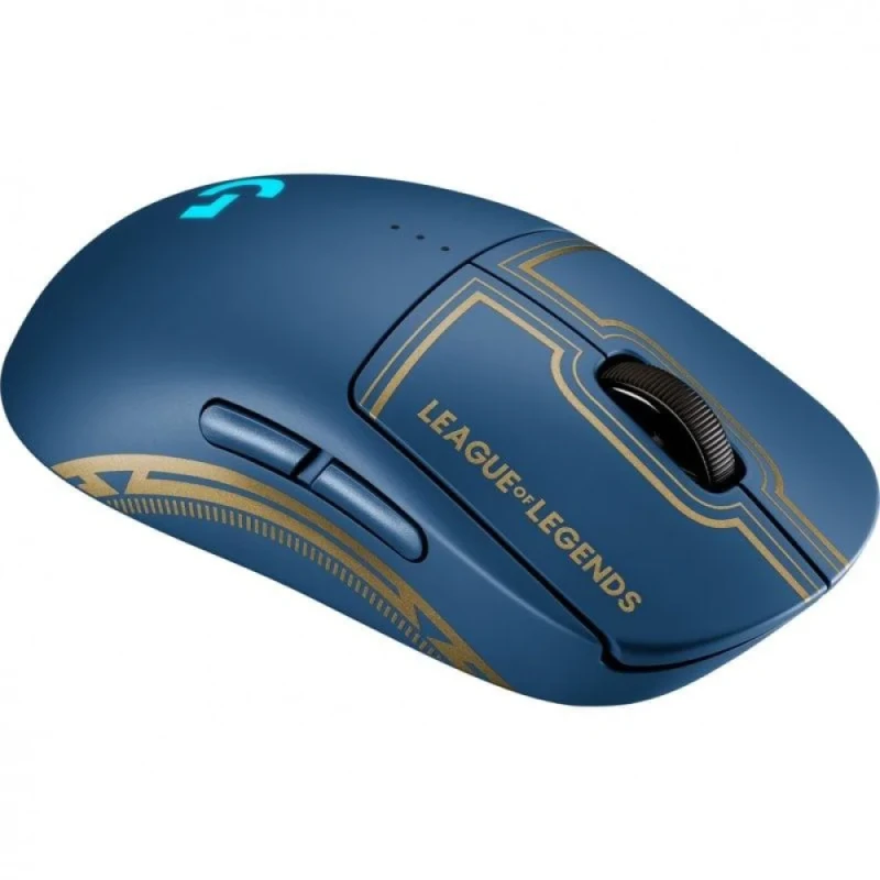 Logitech G Pro League of Legends - Wired, Wireless Optical Mouse, 25600 DPI, Black / Gold color - Featured Image