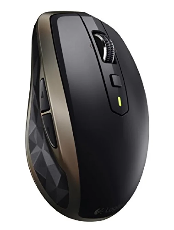 Logitech MX Anywhere 2 - Wireless Laser Mouse, 1600 DPI, Black / Gold color - Featured Image