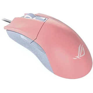 Asus ROG GLADIUS II ORIGIN PNK LTD - Wired Optical Mouse, 12000 DPI, Pink / White color