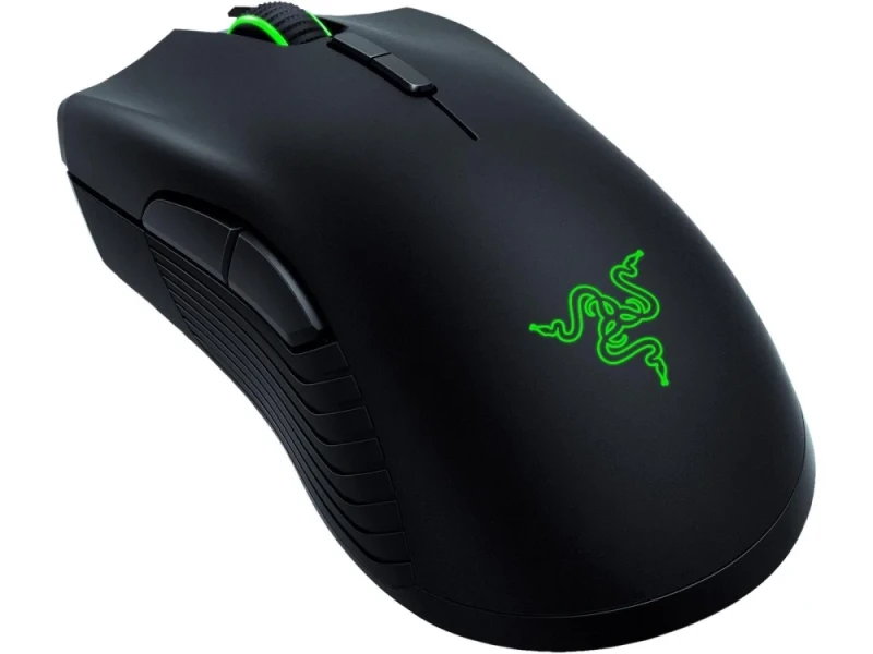 Razer Mamba Wireless 2018 - Wireless Optical Mouse, 16000 DPI, Black / Green color - Featured Image