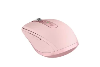 Logitech MX Anywhere 3S - Wired, Wireless, Bluetooth Wireless Laser Mouse, 8000 DPI, Pink color