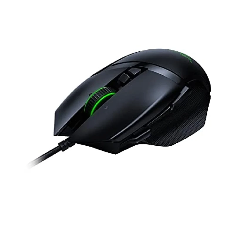 Razer Basilisk - Wired Optical Mouse, 16000 DPI, Black / Green color - Featured Image