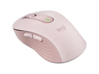 Logitech Signature M650 - Wired, Wireless, Bluetooth Wireless Optical Mouse, 4000 DPI, Pink color