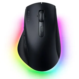 Razer Pro Click V2 - Wired, Wireless, Bluetooth Wireless Optical Mouse, 30000 DPI, Black color