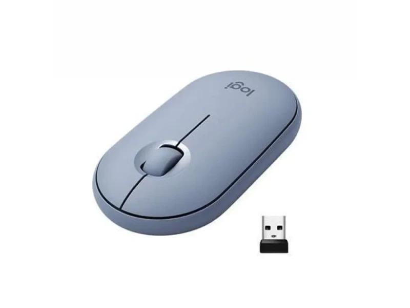 Logitech PEBBLE M350 - Wireless Optical Mouse, 1000 DPI, Blue color - Featured Image