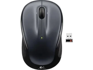 Logitech M325 - Wireless Optical Mouse, 1000 DPI, Silver / Black color