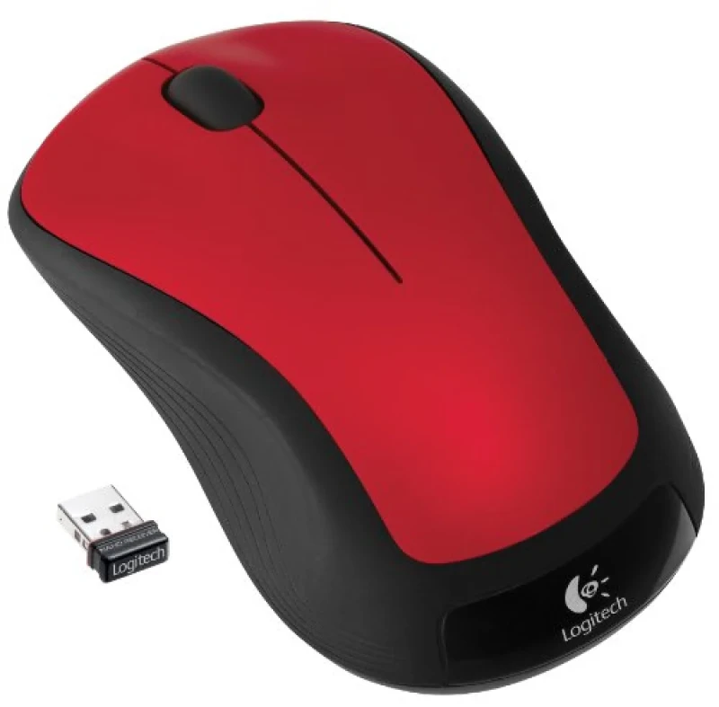 Logitech M310 - Wireless Laser Mouse, Red color - Featured Image