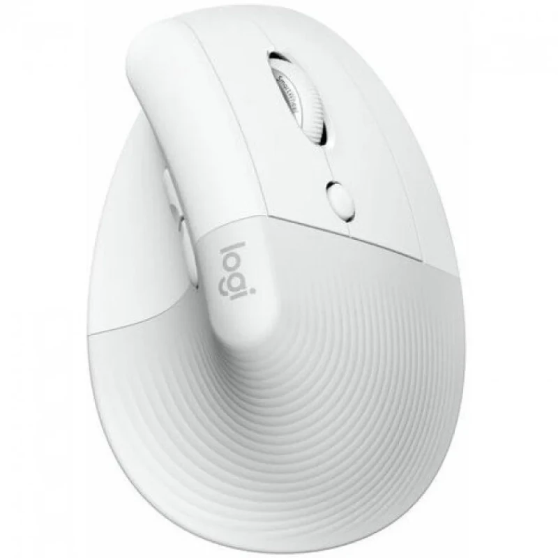 Logitech Lift for Business - Wired, Wireless, Bluetooth Wireless Optical Mouse, 4000 DPI, White color - Featured Image