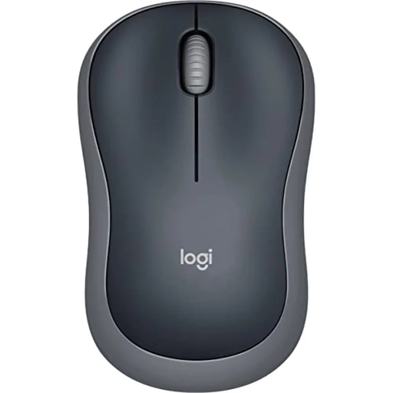 Logitech M185 - Wireless Optical Mouse, Gray color - Featured Image
