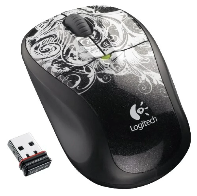 Logitech M305 - Wireless Optical Mouse, 1000 DPI, Black / White color - Featured Image