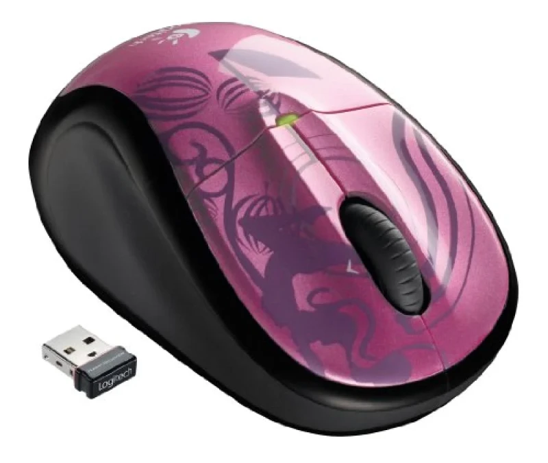 Logitech M305 - Wireless Optical Mouse, 1000 DPI, Pink color - Featured Image