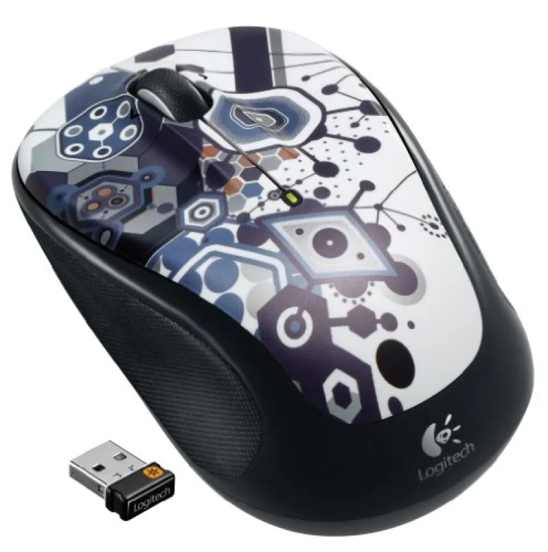 Logitech M325 - Wireless Optical Mouse, Black / White color - Featured Image