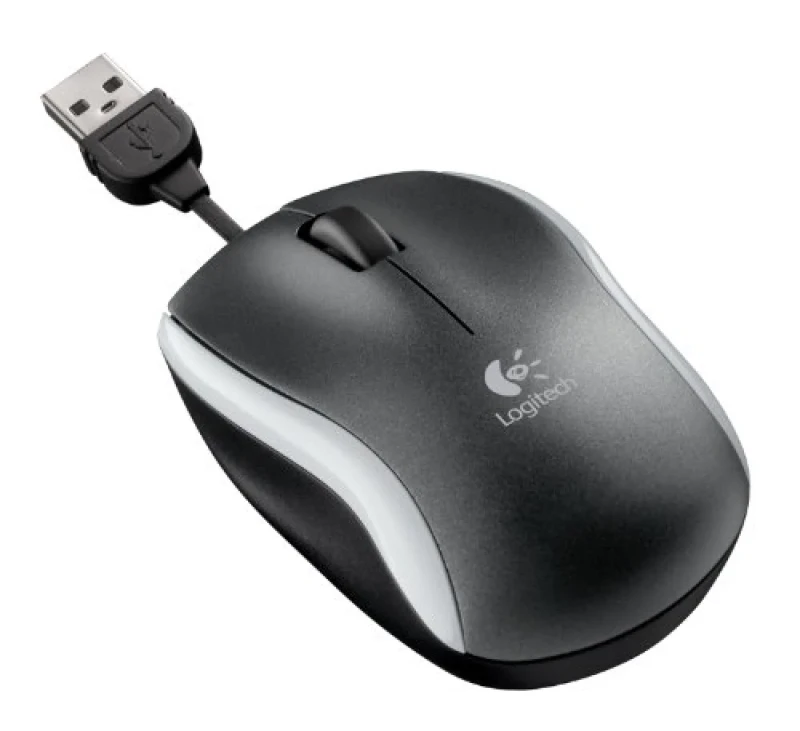 Logitech M125 - Wired Optical Mouse, 1000 DPI, Silver color - Featured Image