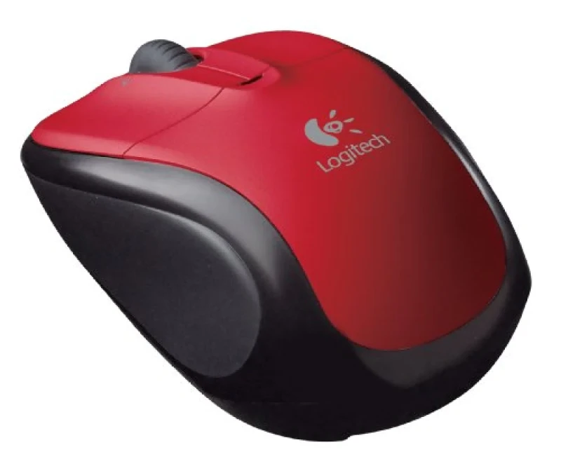 Logitech V220 - Wireless Optical Mouse, 1000 DPI, Red / Black color - Featured Image