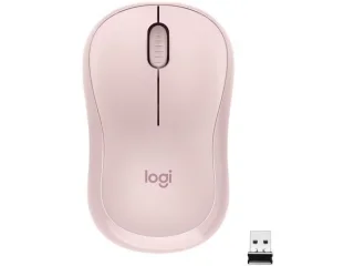 Logitech M220 Silent - Wired, Wireless Optical Mouse, 1000 DPI, Pink color