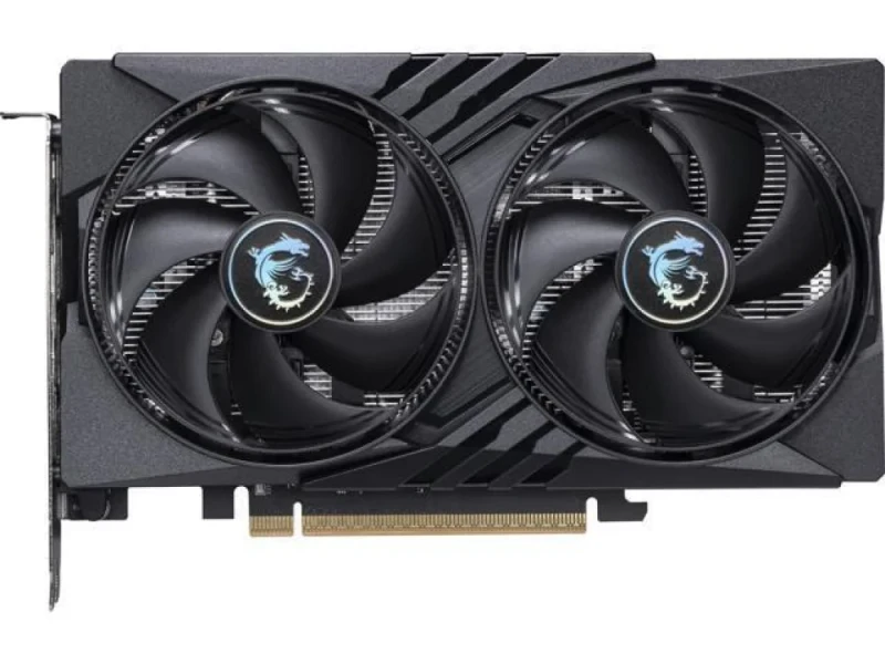 MSI GAMING OC GeForce RTX 5050 8GB Black 202 mm Graphics Card – NVIDIA GeForce RTX 5050 GPU, 2560 CUDA Cores, 8 GB GDDR6 128-bit Memory, PCIe 5.0 x16 (uses x8), Boost ~2632 MHz, MSI TWIN FROZR 10 Dual-Fan Cooling, 1x HDMI 2.1b & 3x DisplayPort 2.1b, 130 W, Compact Full-Height Design for 1080p/1440p Gaming - Featured Image