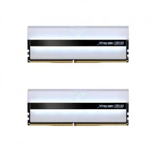 TEAMGROUP T-Force Xtreem ARGB 16 GB - 2 x 8GB, DDR4 288-pin DIMM, 3600MT/s, CL18, White color