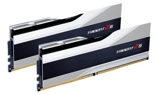 G.Skill Trident Z5 32 GB - 2 x 16GB, DDR5 288-pin DIMM, 5600MT/s, CL36, Silver / Black color