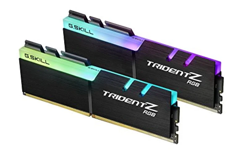 G.Skill Trident Z RGB 16 GB - 2 x 8GB, DDR4 288-pin DIMM, 2400MT/s, CL15, Black color - Featured Image