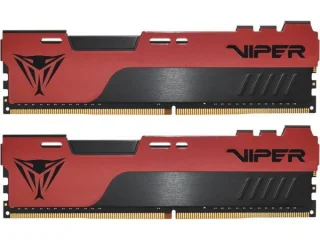 Patriot Viper Elite II 64 GB - 2 x 32GB, DDR4 288-pin DIMM, 3600MT/s, CL20, Red / Black color