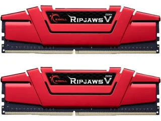 G.Skill Ripjaws V 32 GB - 2 x 16GB, DDR4 288-pin DIMM, 2666MT/s, CL19, Red color