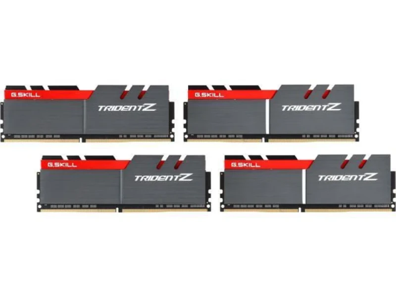 G.Skill Trident Z 32 GB - 4 x 8GB, DDR4 288-pin DIMM, 3600MT/s, CL17, Red / Silver color - Featured Image
