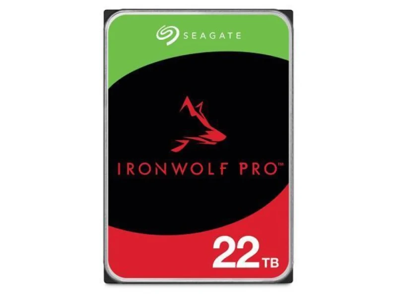 Seagate IronWolf Pro NAS - 22 TB 7200 RPM, SATA 6.0 Gb/s, 3.5", 512 MB Cache memory - Featured Image
