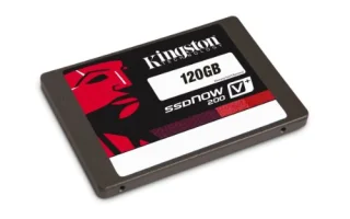 Kingston SSDNow V+200 - 120 GB SSD, SATA 6.0 Gb/s, 2.5"