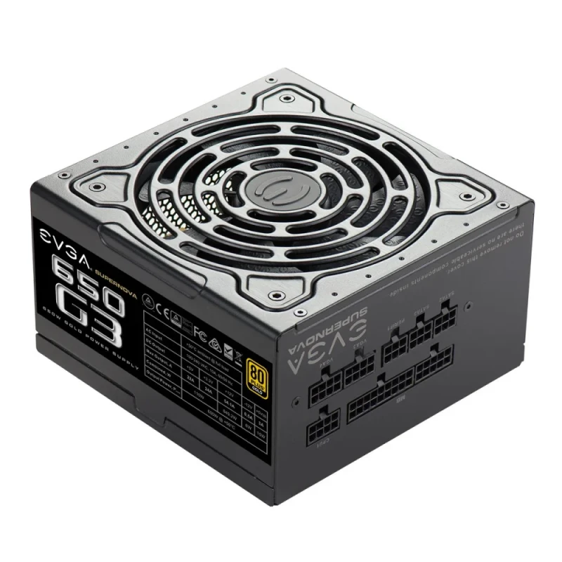 EVGA SuperNOVA 650 G3 - 650 W ATX Power Supply, 80+ Gold, Fully Modular - Featured Image