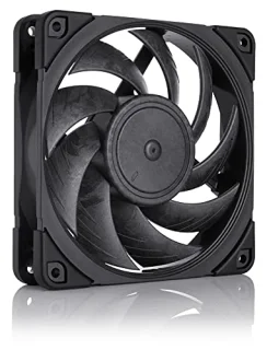 Noctua NF-A12x25 PWM chromax.black.swap - 120mm PWM fan, 22.6 dB, 60.09 CFM Airflow, 450 - 2000 RPM, Black Color