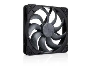 Noctua NF-A14x25 G2 PWM chromax.black - 140mm PWM fan, 0 - 24.8 dB, 0 - 91.58 CFM Airflow, Black Color