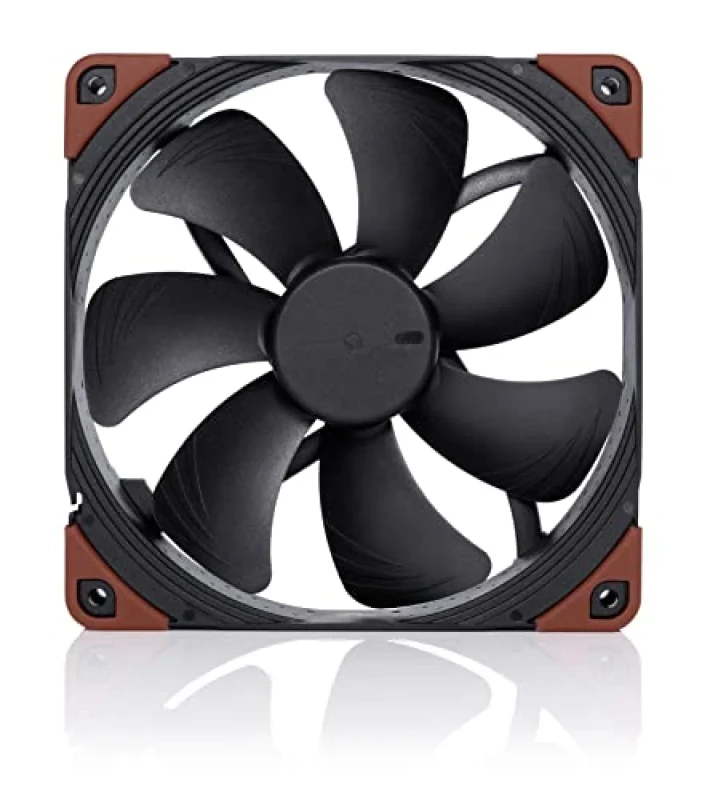 Noctua A14 industrialPPC-3000 PWM - 140mm PWM fan, 41.3 dB, 158.5 CFM Airflow, 800 - 3000 RPM, Brown / Black Color - Featured Image