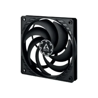 ARCTIC P12 Slim PWM PST - 120mm PWM fan, 22.5 dB, 41.1 CFM Airflow, 300 - 2100 RPM, Black Color