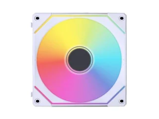 Lian Li Uni Fan SL-Infinity - 140mm PWM fan, 28 dB, 72.7 CFM Airflow, 200 - 1600 RPM, White Color