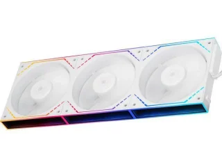 Thermalright TL-M12QRW X3 3-Pack - 120mm PWM fan, 23.2 dB, 47.6 CFM Airflow, 1500 RPM, White Color