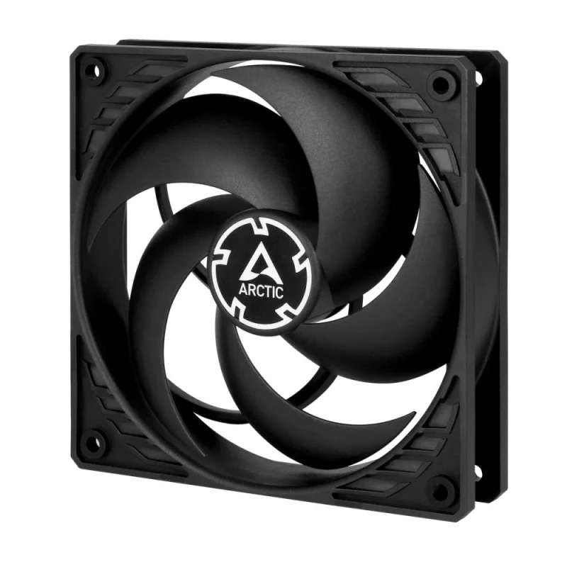 ARCTIC P12 - 120mm fan, 56.3 CFM Airflow, 1800 RPM, Black Color - Featured Image