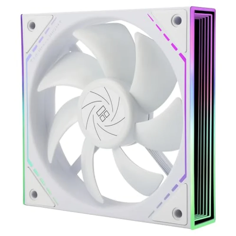 Thermalright TL-M - 120mm PWM fan, 23.2 dB, 47.6 CFM Airflow, 1500 RPM, White Color - Featured Image