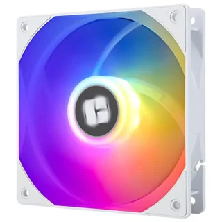 Thermalright TL-C12RW-S V2 - 120mm PWM fan, 25.6 dB, 58 CFM Airflow, 1500 RPM, Black / White Color