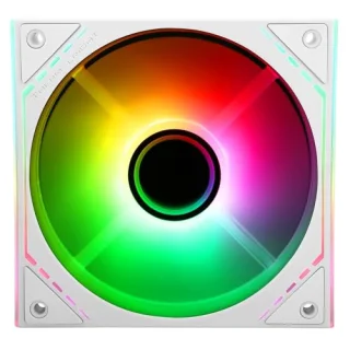 Thermalright TL-M12W-S - 120mm PWM fan, 23.2 dB, 47.6 CFM Airflow, 1500 RPM, White Color