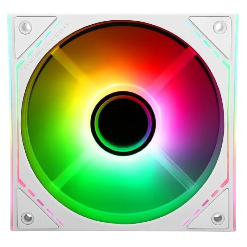 Thermalright TL-M12W-S - 120mm PWM fan, 23.2 dB, 47.6 CFM Airflow, 1500 RPM, White Color - Featured Image