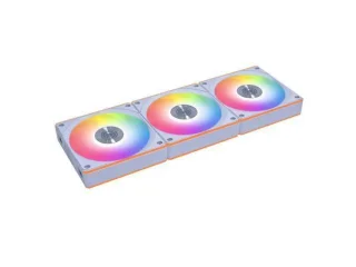Lian Li UNI FAN CL Wireless 3-Pack - 120mm PWM fan, 29.8 dB, 77.34 CFM Airflow, 250 - 2150 RPM, White Color
