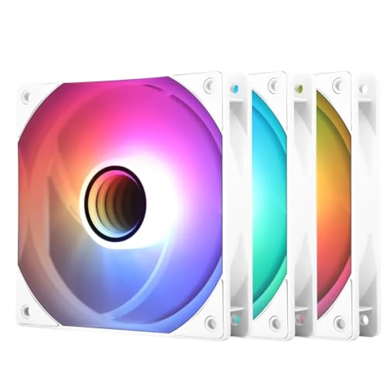 Thermalright TL-C12W-S V3 X3 3-Pack - 120mm PWM fan, 25.6 dB, 66.17 CFM Airflow, 1500 RPM, White Color - Featured Image