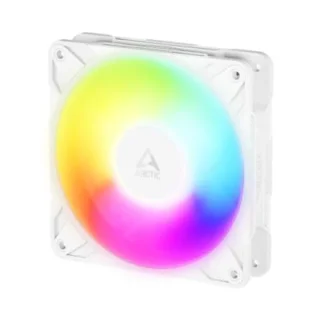 ARCTIC P12 Pro Reverse A-RGB - 120mm PWM fan, 73 CFM Airflow, 500 - 3000 RPM, White Color