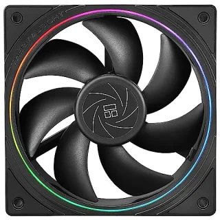 Thermalright TL-S12 - 120mm PWM fan, 23.2 dB, 47.6 CFM Airflow, 1500 RPM, Black Color