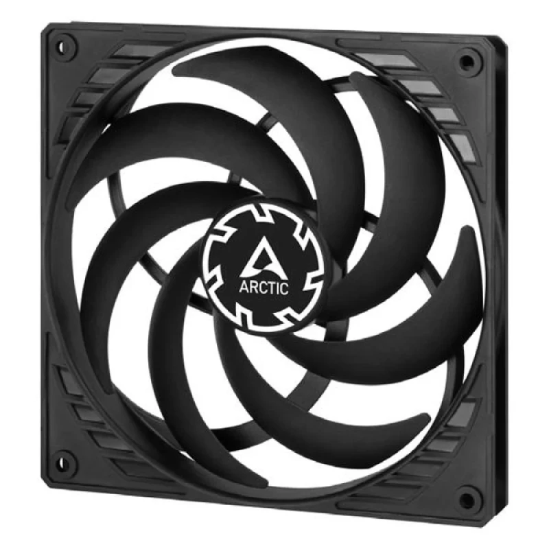 ARCTIC P14 Slim PWM PST - 140mm PWM fan, 52 CFM Airflow, 150 - 1800 RPM, Black Color - Featured Image