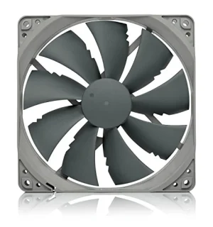 Noctua P14s redux-1200 PWM - Size140 mm, Airflow64.92 CFM Side Panel, Noise Level19.6 dB External Volume, Black / Gray Color - 140mm PWM fan, 19.6 dB, 64.92 CFM Airflow, 350 - 1200 RPM, Black / Gray Color